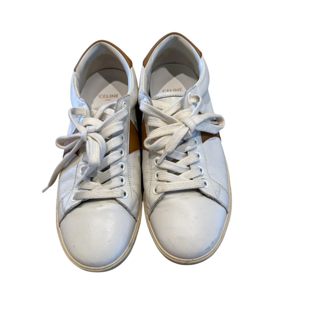 Celine White And Brown Women's Sneakers